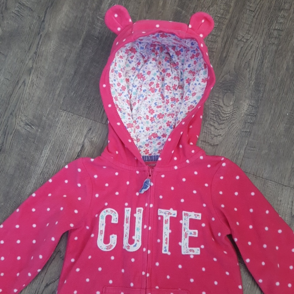 Carter's Fleece Romper